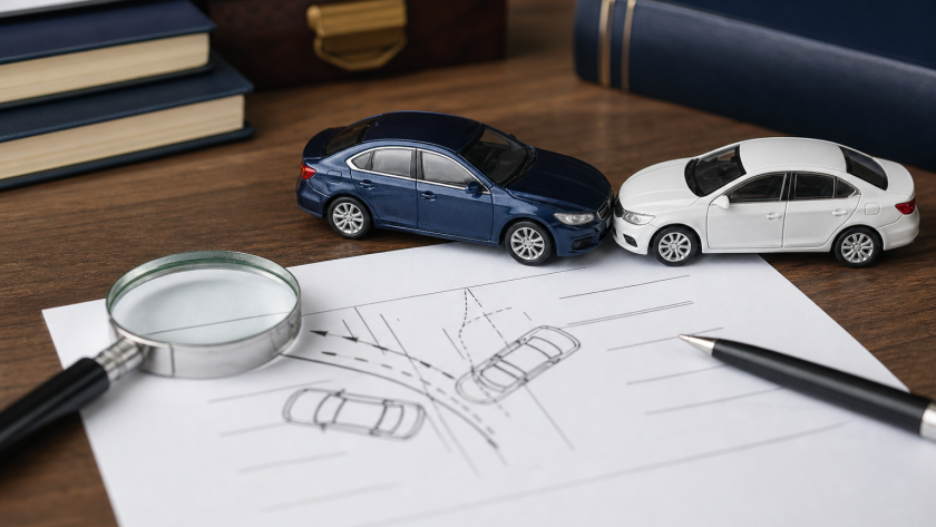 Trafik kazasında kusur oranına itiraz ve kaza krokisi incelemesi